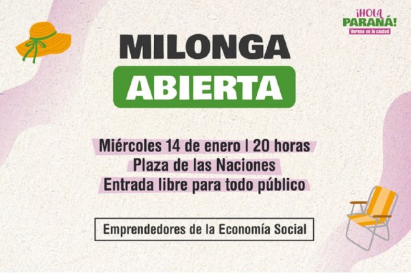 Milonga Abierta: tango y encuentro en la Plaza de las Naciones