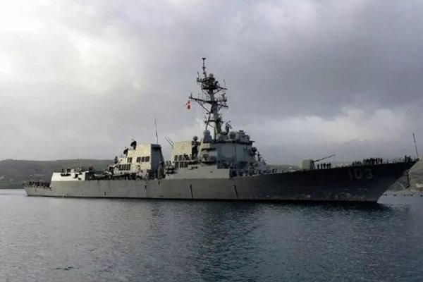 Choque de buques estadounidenses en el Mar Caribe