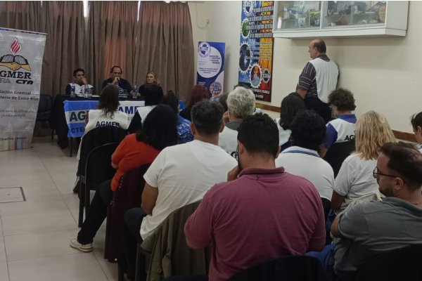 Se realizó una conferencia de prensa en Amet.