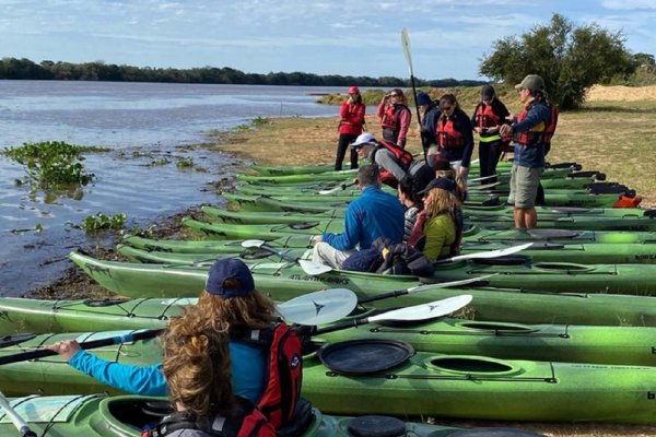 Parque Islas y Canales Verdes del Río Uruguay: invitan a escuelas a acampar en la Isla Dolores