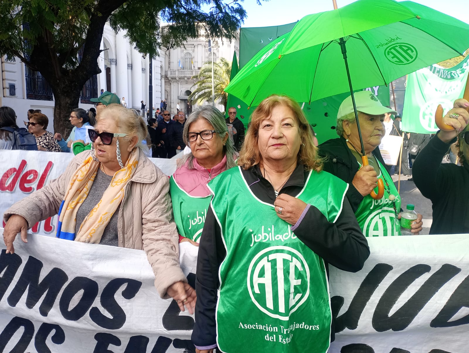 Juana Ávalos, presidenta del Centro de Jubilados de ATE.