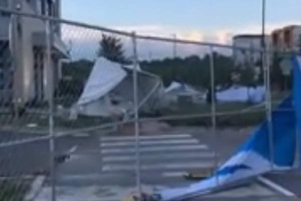 Temporal azotó el hotel de la selección argentina durante su concentración en Kansas para el Mundial