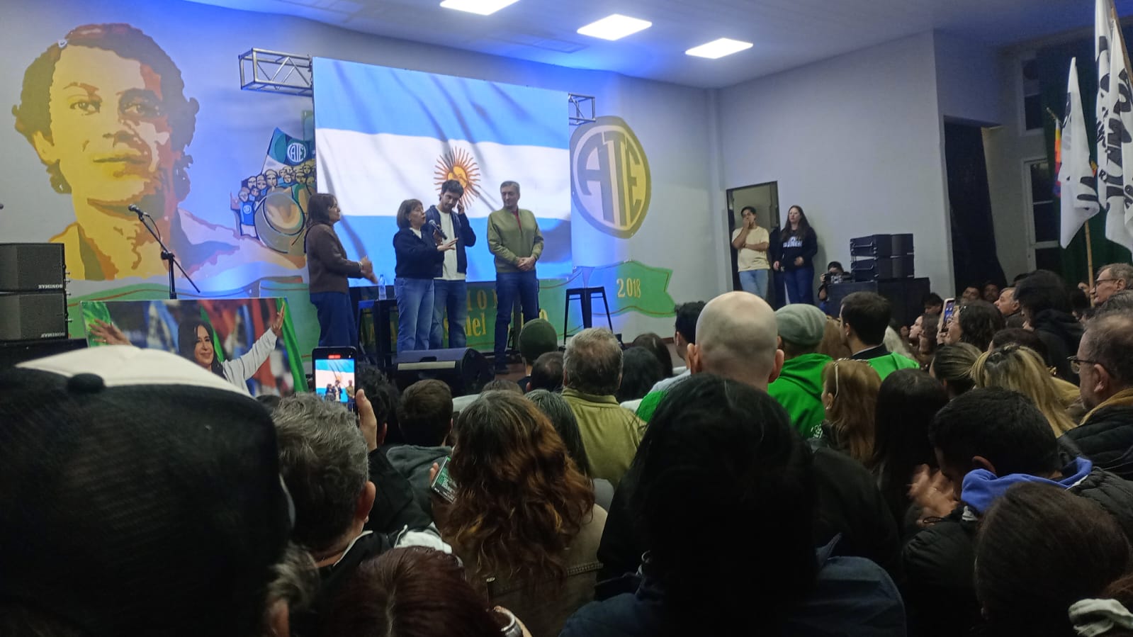 Kirchner en ATE Entre R&iacute;os.
