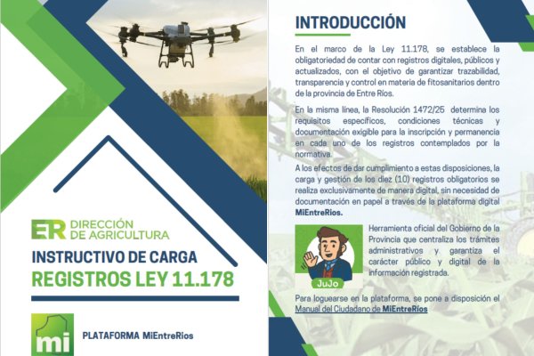 Están disponibles para consulta los registros públicos de personas habilitadas para el uso y manejo de fitosanitarios
