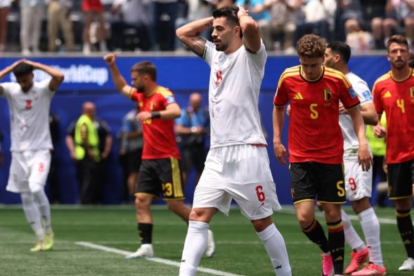 Belgica e Irán empataron 0-0
