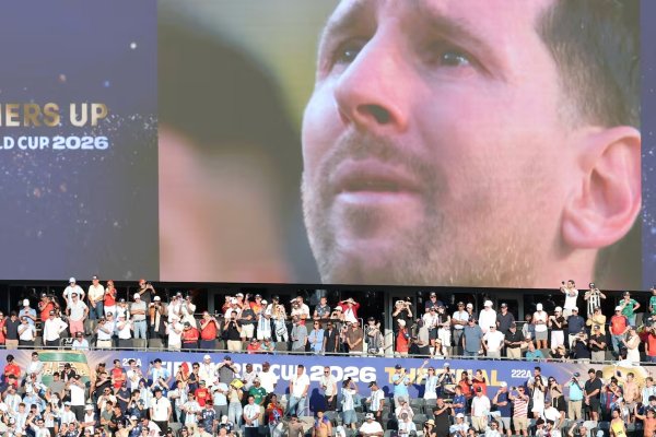 Las lágrimas de Messi
