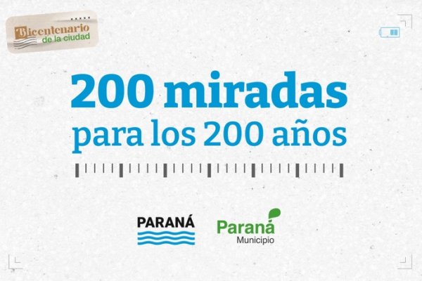 Ya se recibieron más de 100 fotografías para la muestra del Bicentenario de Paraná